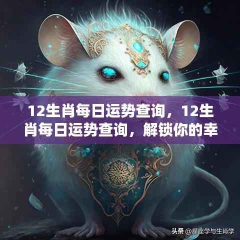 揭秘每日生肖运势,解锁属于你的幸运之门
