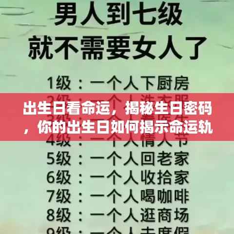 揭秘生日密码,你的出生日如何预示命运轨迹?